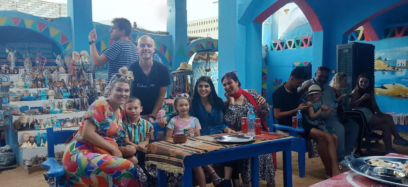 Canaria Travel guests visiting a Nubian Village in Aswan