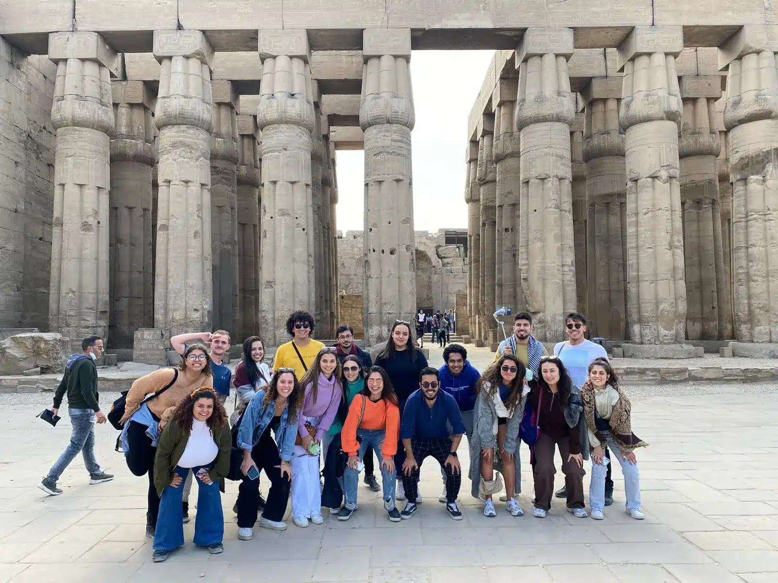 Canaria Travel guests visiting Karnak Temple in Luxor