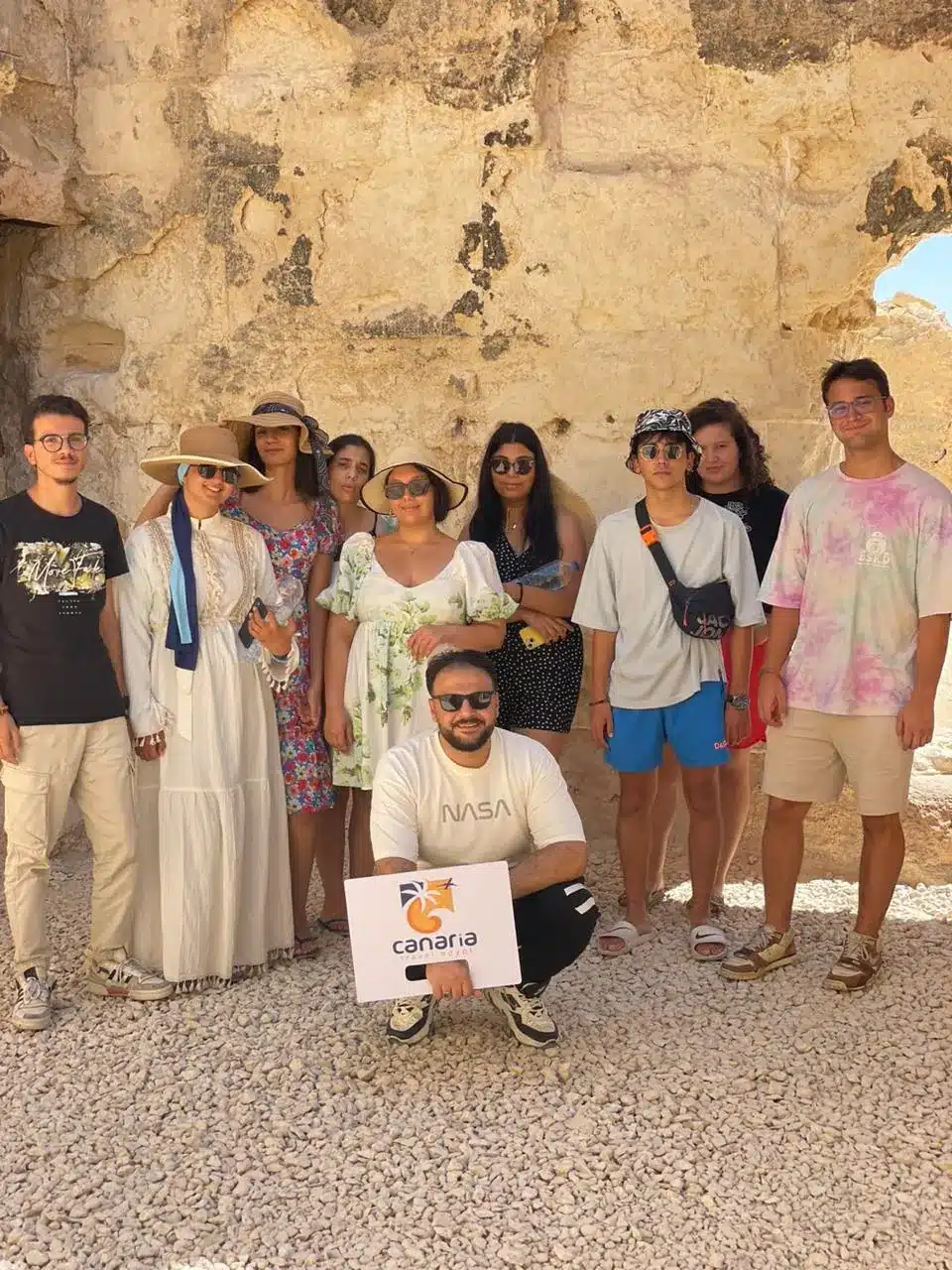 Canaria Travel guests at Abu Simbel Temples in Egypt